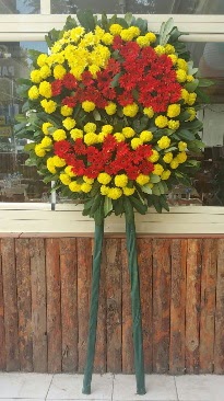 Cenaze çelengi çiçek modeli  Batman çiçek mağazası , çiçekçi adresleri 